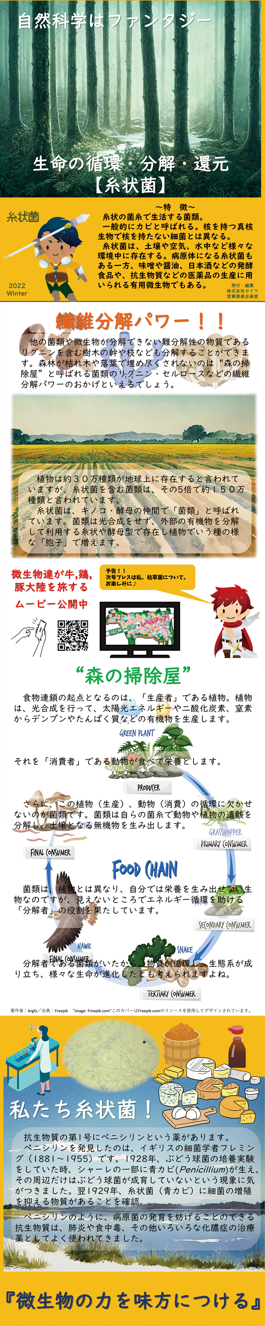 自然科学はファンタジー